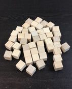 used BUNDLE Wooden Blocks