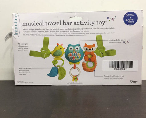 secondhand Infantino Go gaga! Musical Travel Bar Activity Toy