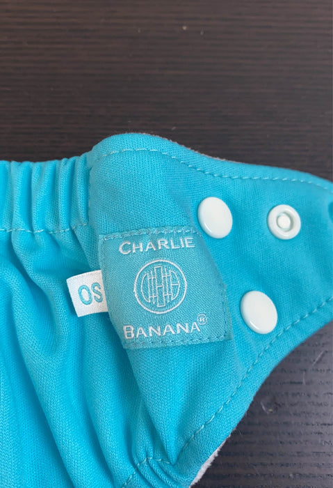 used Charlie Banana Cloth Diapers And Inserts, One Size