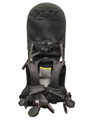 secondhand MiniMeis Shoulder Carrier With Backpack And Sunshade, Black Grey