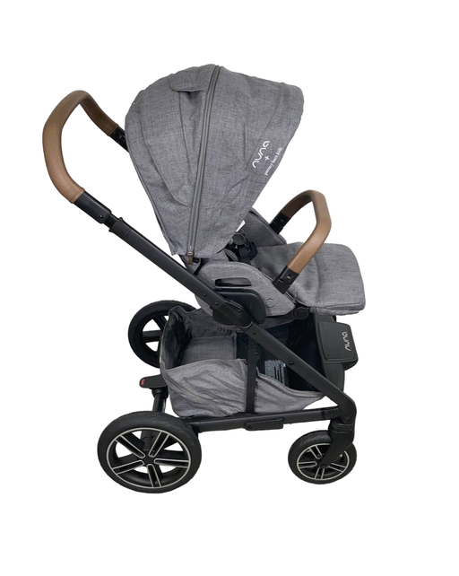 secondhand Nuna MIXX Next Stroller, 2022, Brushstroke Dot Granite