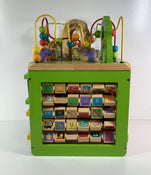 used Battat Wooden Activity Cube