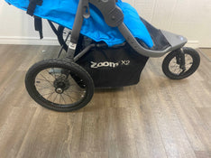 Joovy Zoom X2 Double Jogging Stroller, 2021, Glacier