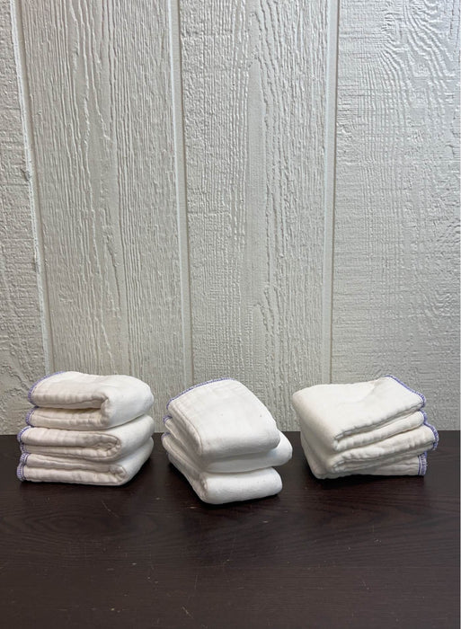 used BUNDLE Cloth Diaper Inserts