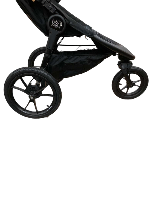 Baby Jogger Summit X3 Stroller, 2023, Midnight Black