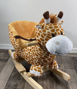 secondhand Kinsuite Ride-On Rocking Wooden Horse Style Girrafe