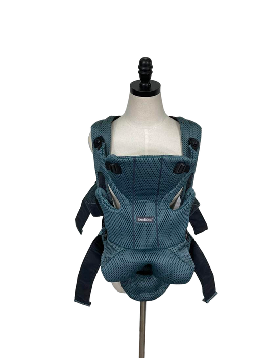 used BabyBjorn Baby Carrier Free, Sage Green 3D Mesh