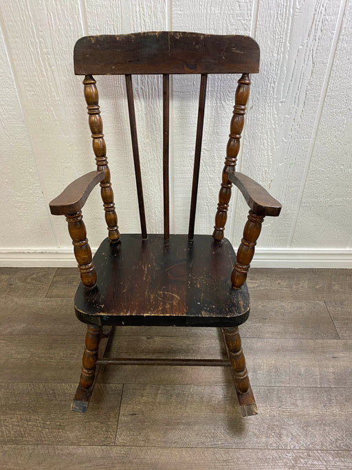 used Child’s Wooden Rocking Chair