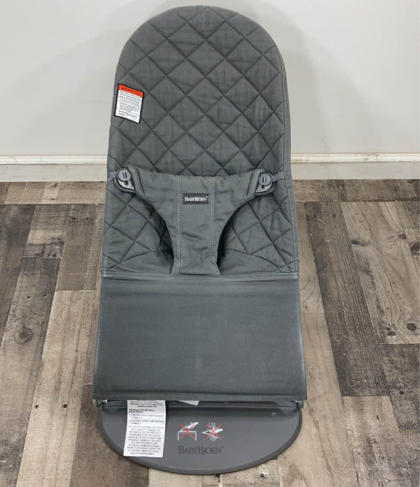 secondhand BabyBjorn Bouncer Bliss, Anthracite, Cotton