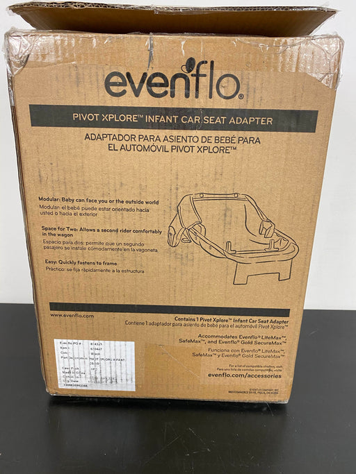 secondhand Evenflo Pivot Xplore Stroller Wagon Infant Car Seat Adapter