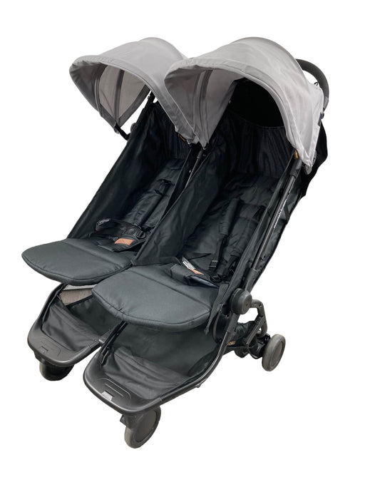 used Mountain Buggy Nano Duo Stroller, 2021, Silver