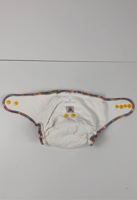 used Baby BeeHinds One Size Fitted Cloth Diaper