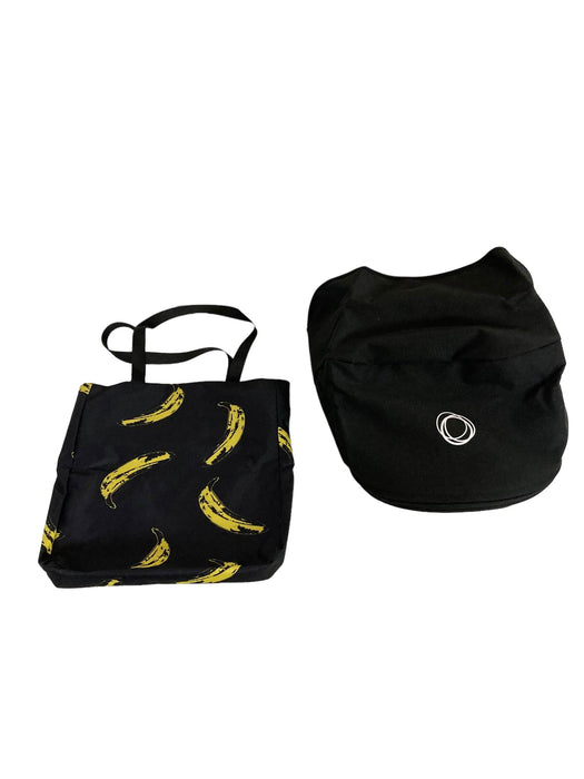 secondhand Bugaboo Bee 3 Andy Warhol Accessory Pack, Black Banana