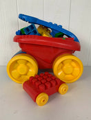 used Mega Bloks First Builders Block Scooping Wagon