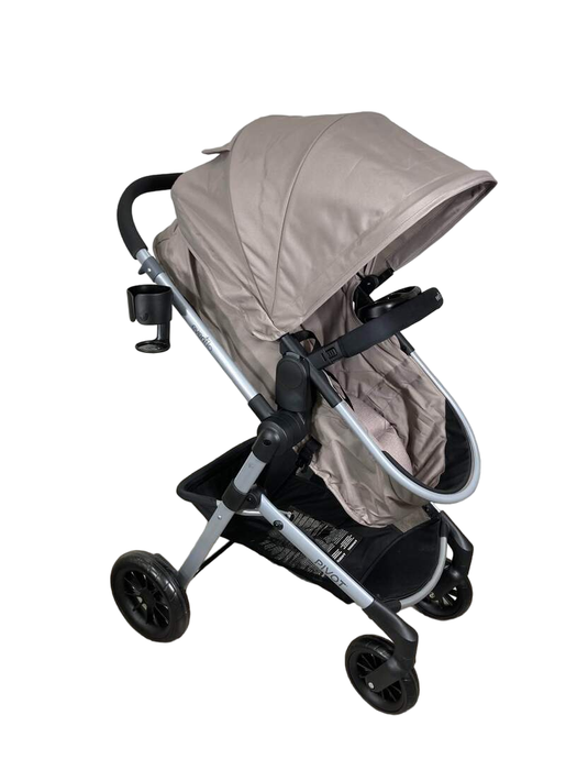 used Evenflo Pivot Modular Stroller, 2021, Sandstone Beige