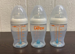 used Munchkin Latch Bottles, 3pk