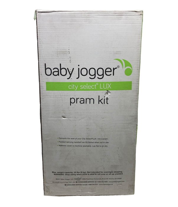 used Baby Jogger City Select LUX Pram Kit, Slate, 2017