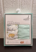 used Aden + Anais Silky Soft Swaddles, 2 Pack