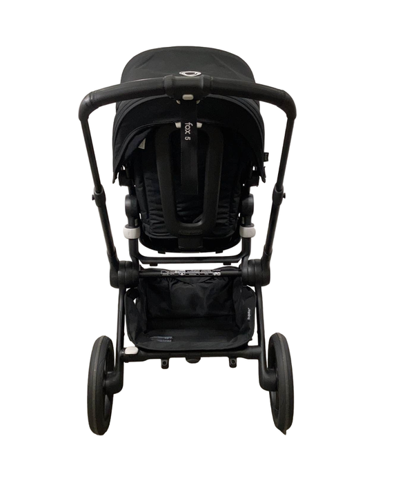 Bugaboo Fox 5 Stroller, 2022, Black Frame, Midnight Black