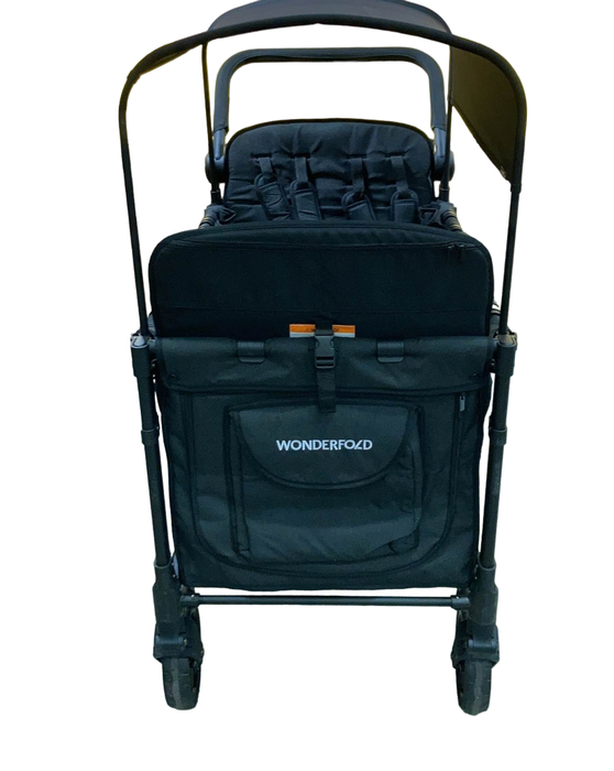 used Wonderfold W4 Elite Stroller Wagon, 2023, Volcanic Black