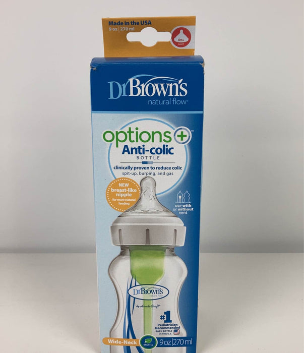 secondhand Dr. Brown's Options+ Anti Colic Wide Neck Bottle