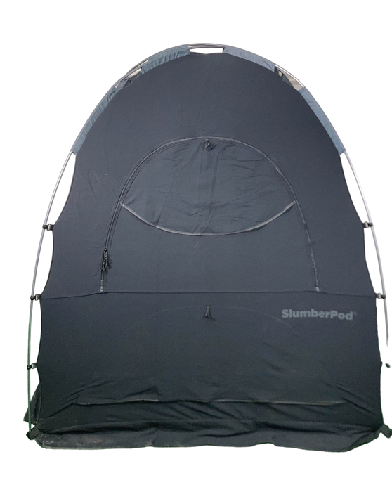 used SlumberPod 3.0 Sleep Canopy, Black with Grey Accents