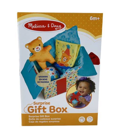 used Melissa & Doug Wooden Surprise Gift Box