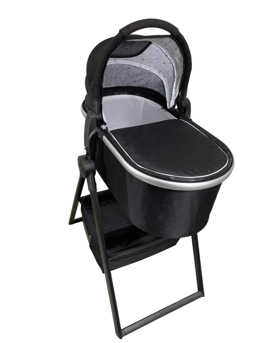 used Mockingbird Bassinet with Stand, Black