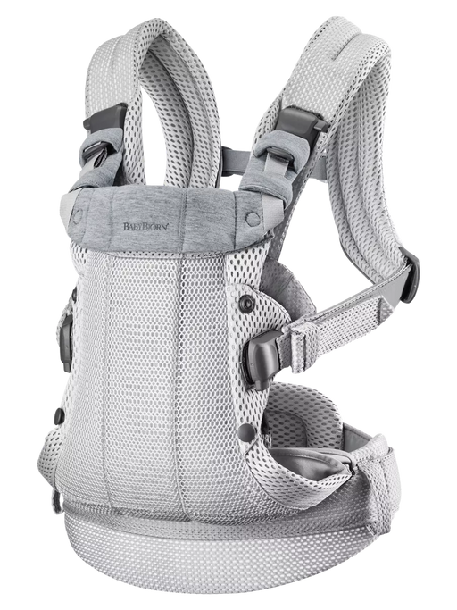 used BabyBjorn Baby Carrier Harmony, Silver