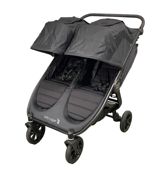 secondhand Baby Jogger City Mini GT2 Double Stroller, 2022, Jet