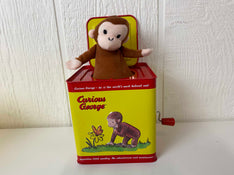 used Schylling Curious George Jack In The Box