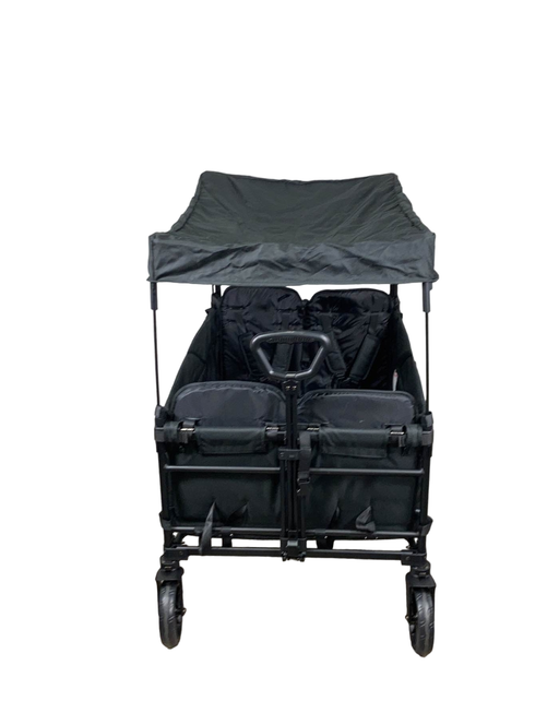 secondhand Wonderfold X4 Push & Pull Quad Stroller, Black, 2023