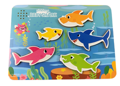 used Pinkfong Baby Shark Wooden Sound Puzzle