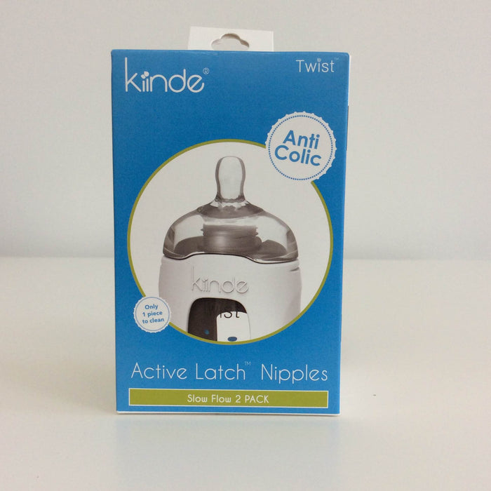 used Kiinde Active Latch Nipples, Slow flow