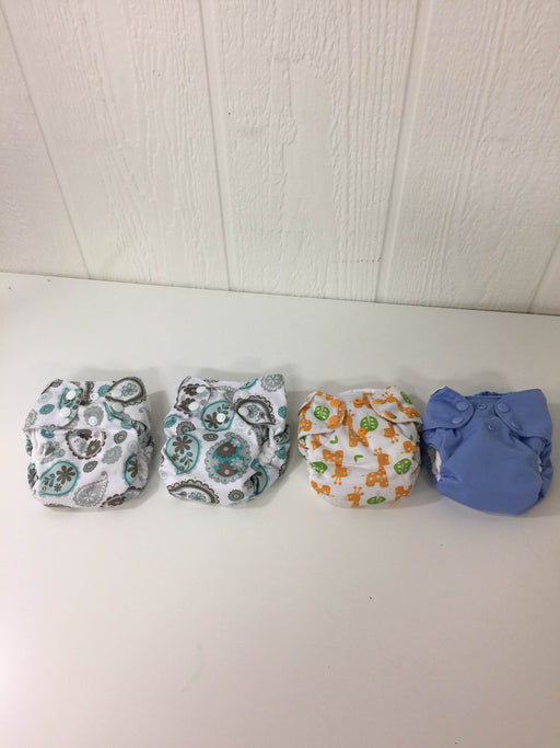 used Simplex One Size Blueberry Diapers