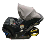 secondhand Doona Infant Car Seat & Stroller Combo, 2022, Grey Hound