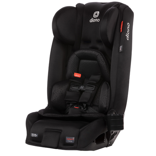 used Diono Radian 3RXT Convertible Car Seat, Black Jet, 2021