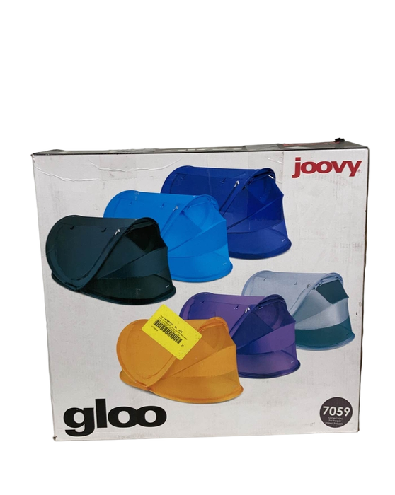 used Joovy Gloo Portable Tent Travel Bed, Forged Iron