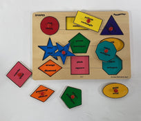 secondhand Small World Toys Ryan's Room Wooden Puzzle