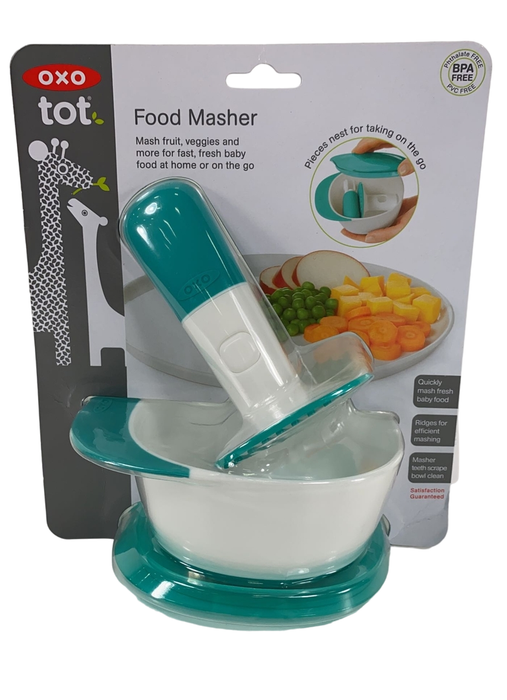 used OXO Tot Food Masher And Bowl