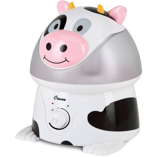 used Crane Filter-Free Cool Mist Humidifier For Kids, Cow