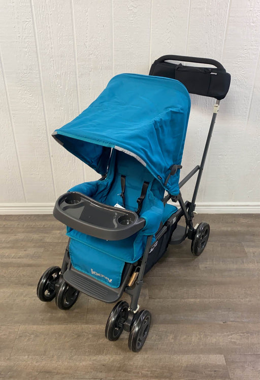 used Joovy Caboose Ultralight Graphite Stroller, 2019, Turquoise