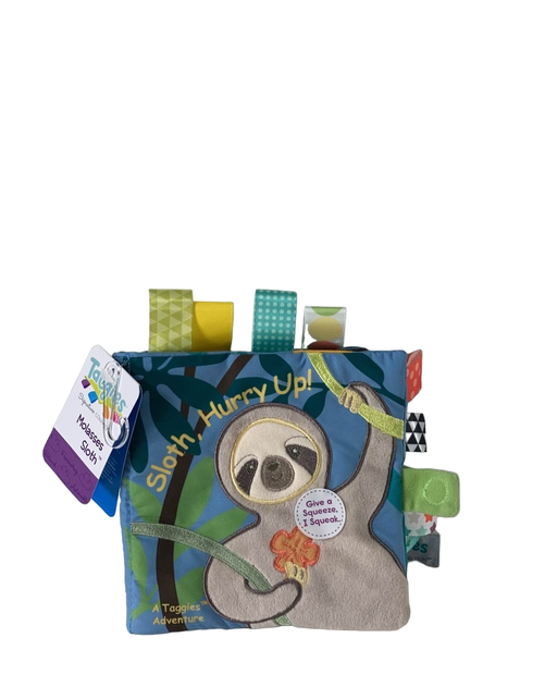 used Taggies Touch & Feel Soft Cloth Book, Molasses Sloth