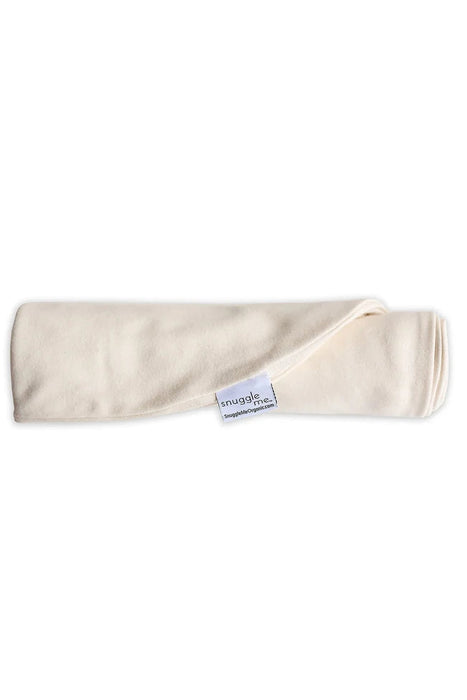 used Snuggle Me Organic Cover for Sensory Infant Lounger, Cream