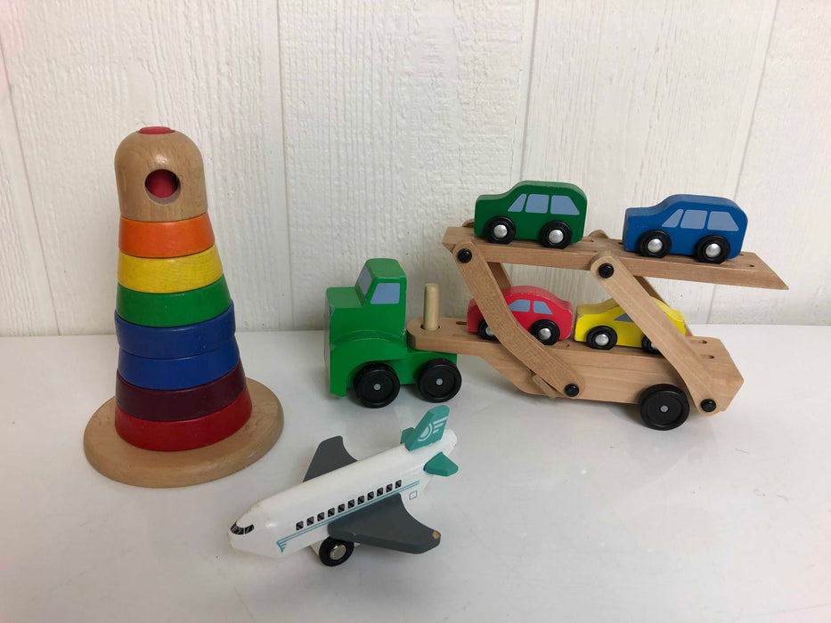 used BUNDLE Wooden Toys