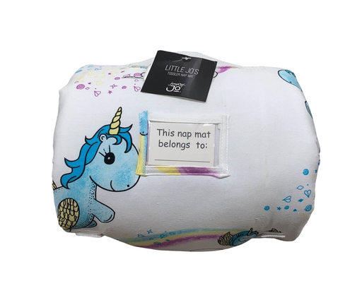 used JumpOff Jo Little Jo’s Toddler Nap Mat, Unicorn Pixie Dust