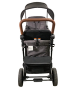 used Wonderfold W2 Luxe Multifunctional Double Stroller Wagon, 2021, Charcoal Black