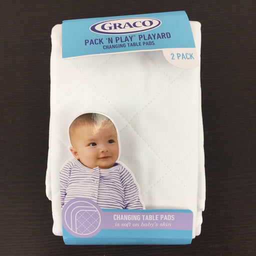 secondhand Graco 2-Pack Changing Table Pad Cover