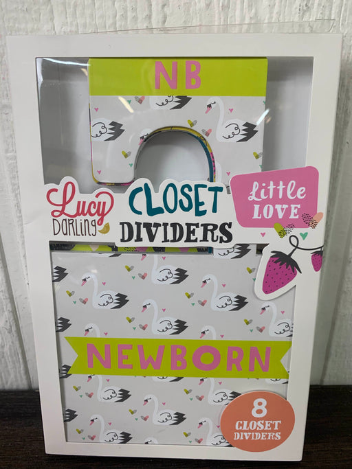 used Lucy Darling Closet Divider Set, Little Love