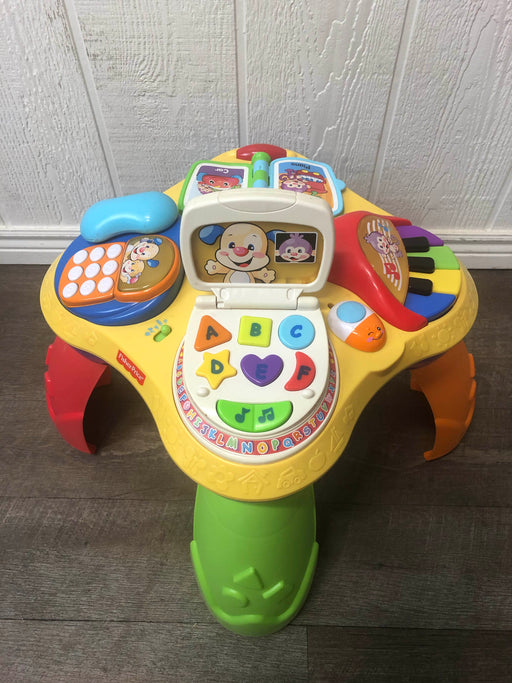 secondhand Fisher Price Laugh & Learn Puppy and Friends Learning Table